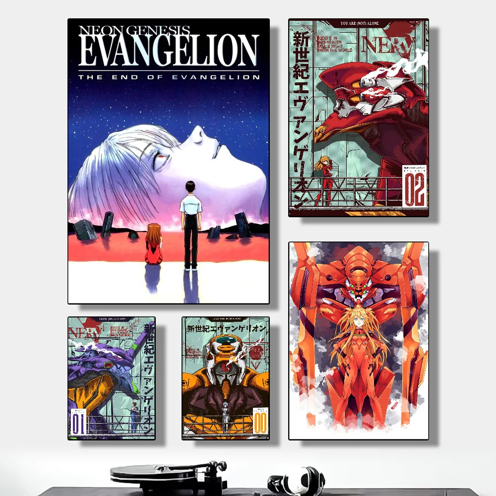 HOT E-Evangelion Anime Poster HD art sticky wall waterproof home living room bedroom bar aesthetic decoration
HOT E-Evangelion Anime Poster HD art sticky wall waterproof home living room bedroom bar aesthetic decoration