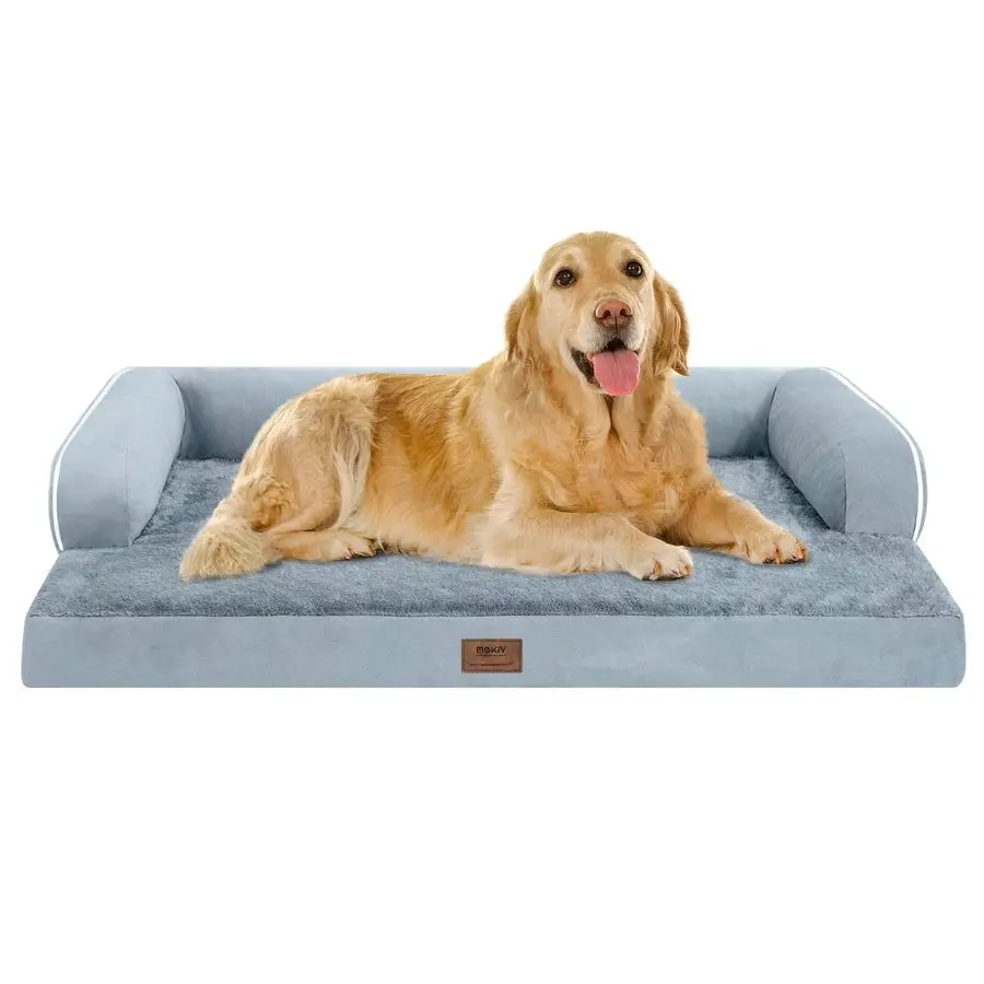 Large Dog Bed Orthopedic Waterproof Memory Foam Dog Bed for XL XLarge Extra Big Dogs Couch Sofa Washable with Removable Cover
Large Dog Bed Orthopedic Waterproof Memory Foam Dog Bed for XL XLarge Extra Big Dogs Couch Sofa Washable with Removable Cover