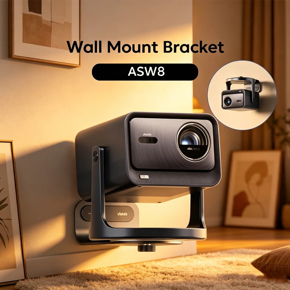 Projector Wall Stand Accessories, the ASW8 Wall Mount Bracket for C3 Ultra C3S C3 Pro Projector Dangbei, Formovie, BenQ etc
Projector Wall Stand Accessories, the ASW8 Wall Mount Bracket for C3 Ultra C3S C3 Pro Projector Dangbei, Formovie, BenQ etc