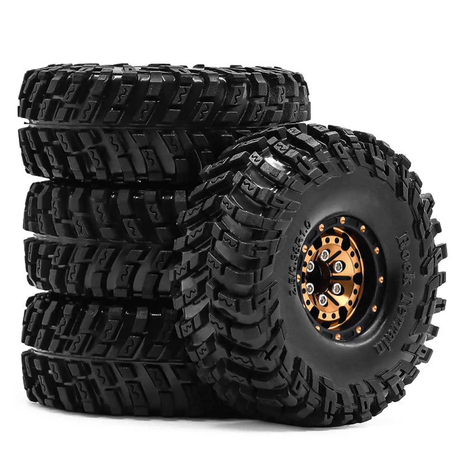4pcs 1.0 Inch Beadlock Wheels and Tires 1/18 1/24 Scale RC Crawler Wheels for TRX4M SCX24 FMS FCX24
4pcs 1.0 Inch Beadlock Wheels and Tires 1/18 1/24 Scale RC Crawler Wheels for TRX4M SCX24 FMS FCX24