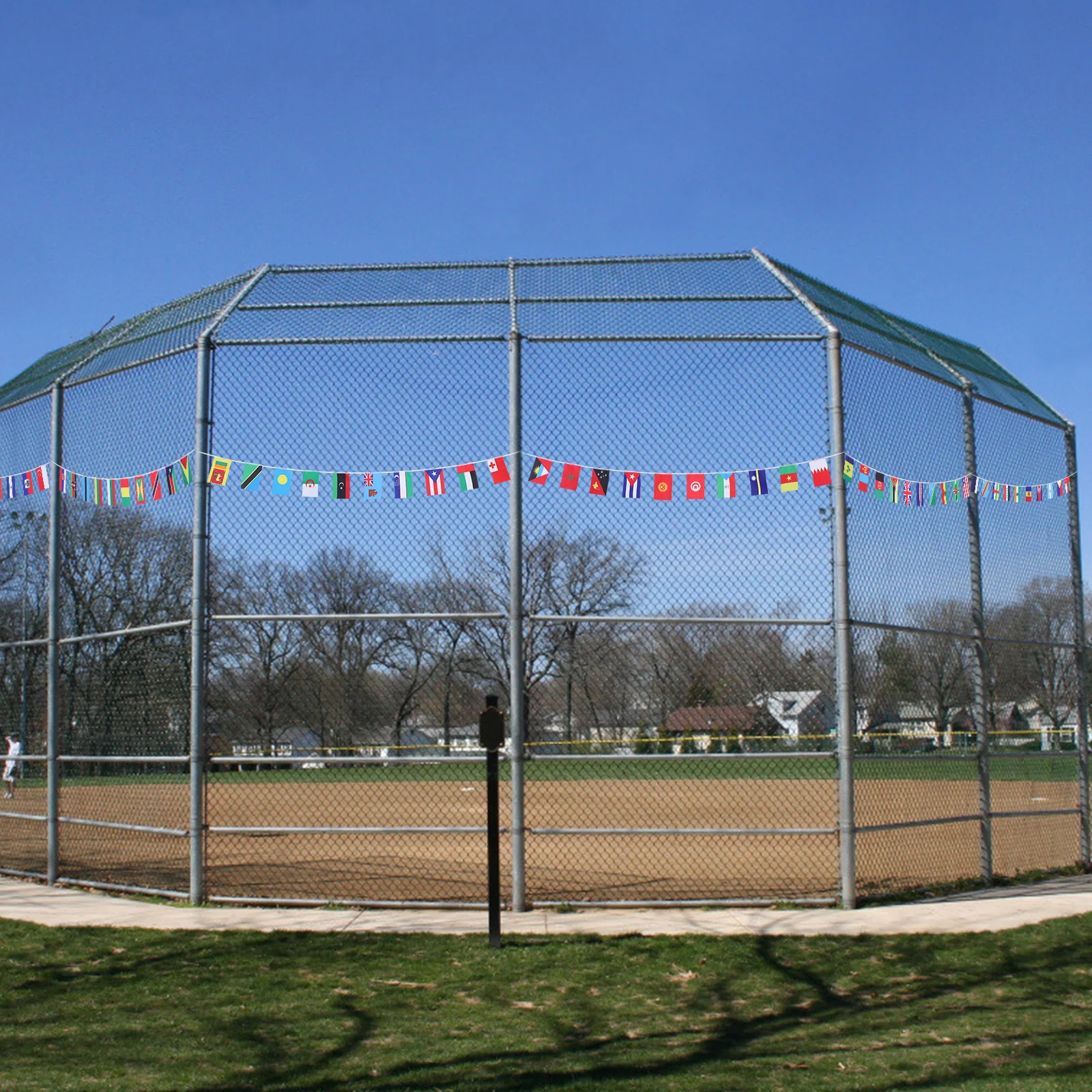 1Set Flag Banner Set 100 Countries Banner Pendant Strong Polyester Material Multipurpose Decorative Flags for Outdoor Indoor
1Set Flag Banner Set 100 Countries Banner Pendant Strong Polyester Material Multipurpose Decorative Flags for Outdoor Indoor