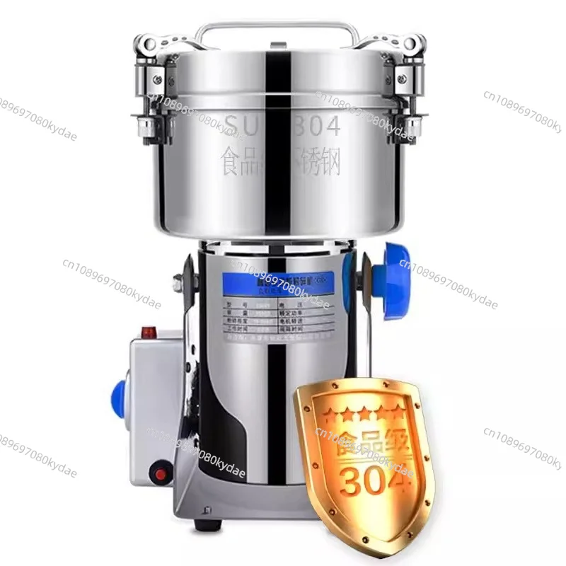 Stainless steel grain crusher household electric medicinal material mill ultra-fine powder machine
Stainless steel grain crusher household electric medicinal material mill ultra-fine powder machine