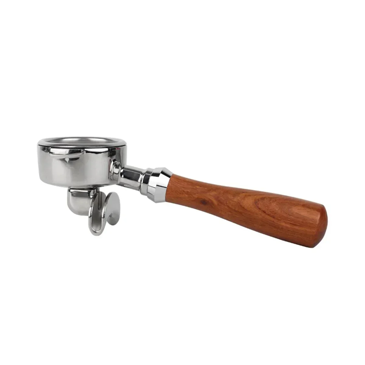 E61 Coffee Machine Solid Wood Bottomless Handle Portafilter 58MM Universally Applicable Grouphead Mahogany Double Spout
E61 Coffee Machine Solid Wood Bottomless Handle Portafilter 58MM Universally Applicable Grouphead Mahogany Double Spout