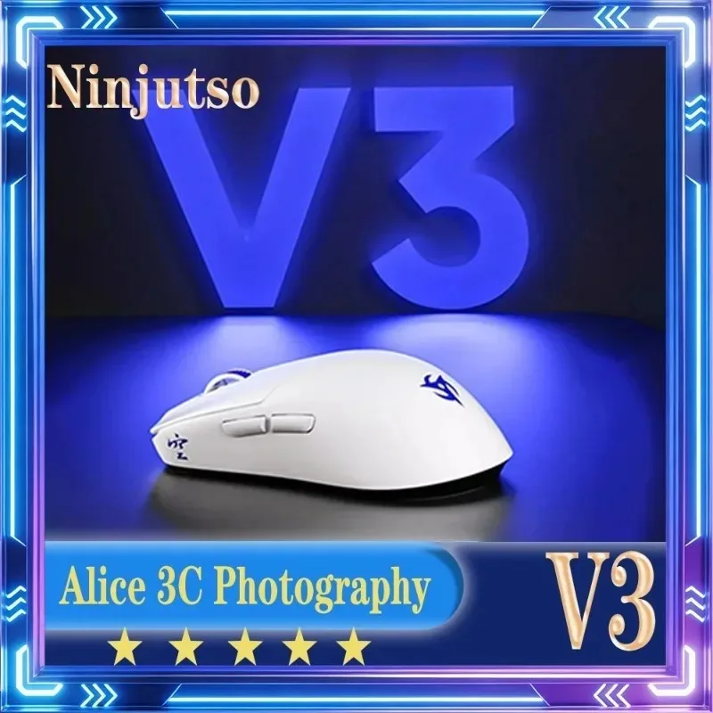 Ninjutso Sora V3 Gaming Mouse Lightweight 8K Low Latency Esports Gaming Mouse Dual Mode Ergonomics PC Accessories Office Gifts
Ninjutso Sora V3 Gaming Mouse Lightweight 8K Low Latency Esports Gaming Mouse Dual Mode Ergonomics PC Accessories Office Gifts