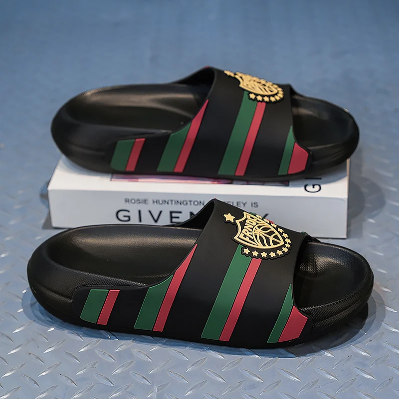 YRZL/мужские тапочки, легкие нескользящие шлепанцы из ЭВА, летняя пляжная обувь большого размера, удобные модные сандалии на толстой подошве для мужчин
YRZL/мужские тапочки, легкие нескользящие шлепанцы из ЭВА, летняя пляжная обувь большого размера, удобные модные сандалии на толстой подошве для мужчин