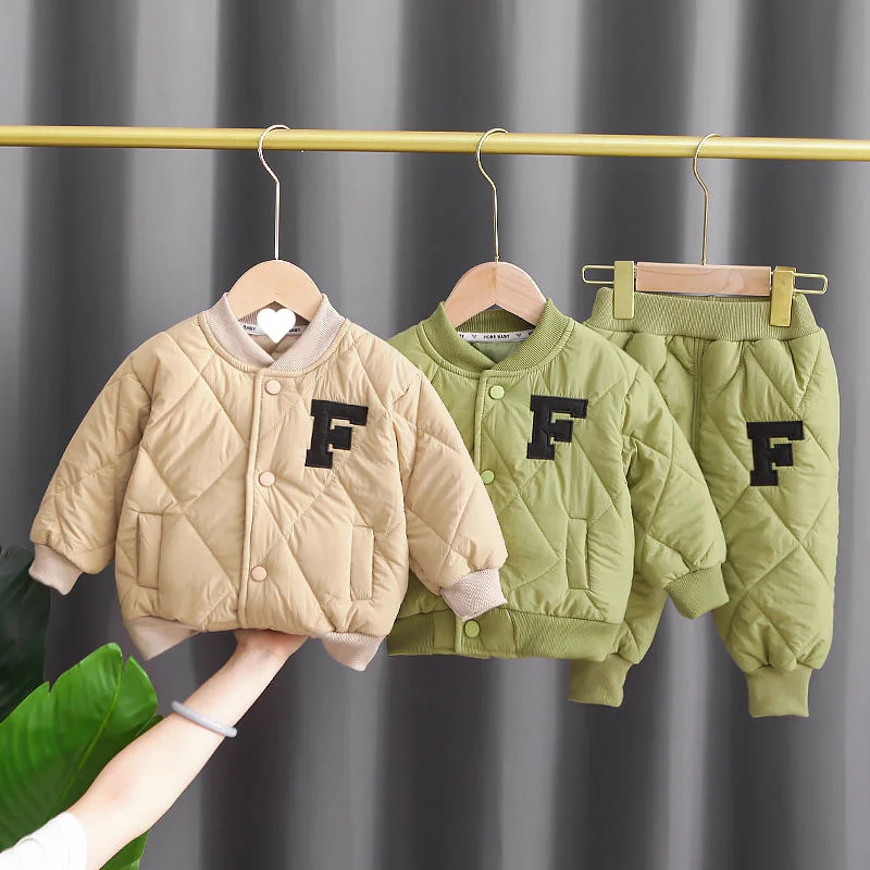 Boys Coat +Pants Kids Suits 2PCS/Set Cotton 2025 Thicken Spring Autumn Cotton High Quality Christmas Gift Children Clothing
Boys Coat +Pants Kids Suits 2PCS/Set Cotton 2025 Thicken Spring Autumn Cotton High Quality Christmas Gift Children Clothing