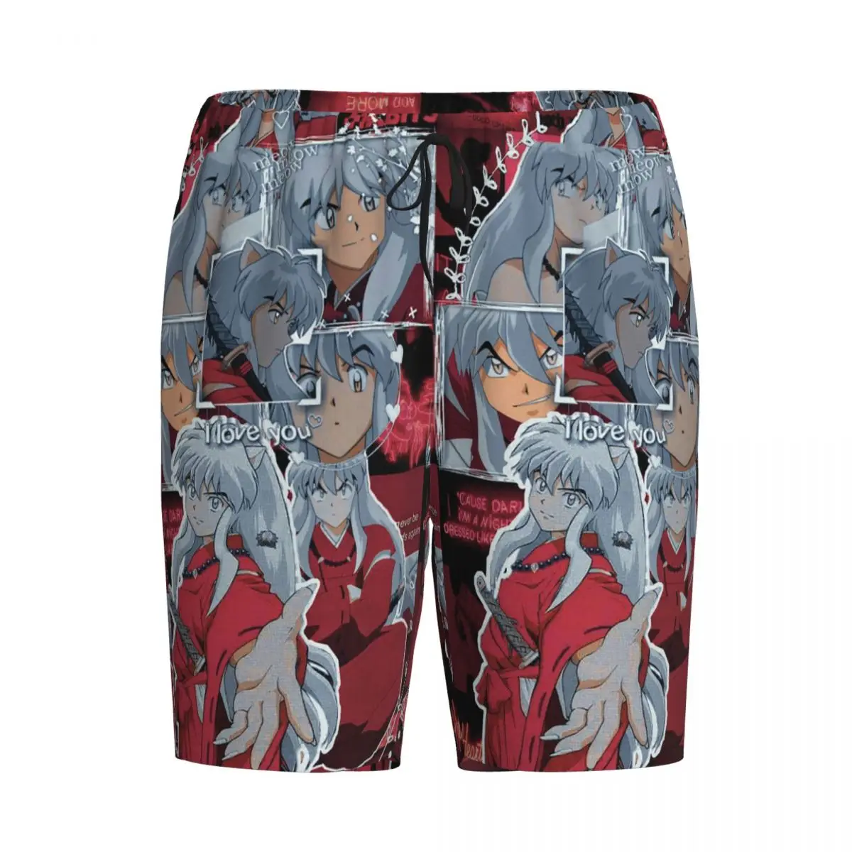 Мужские пижамные шорты/брюки для сна и отдыха с принтом аниме Инуяша
Мужские пижамные шорты/брюки для сна и отдыха с принтом аниме Инуяша