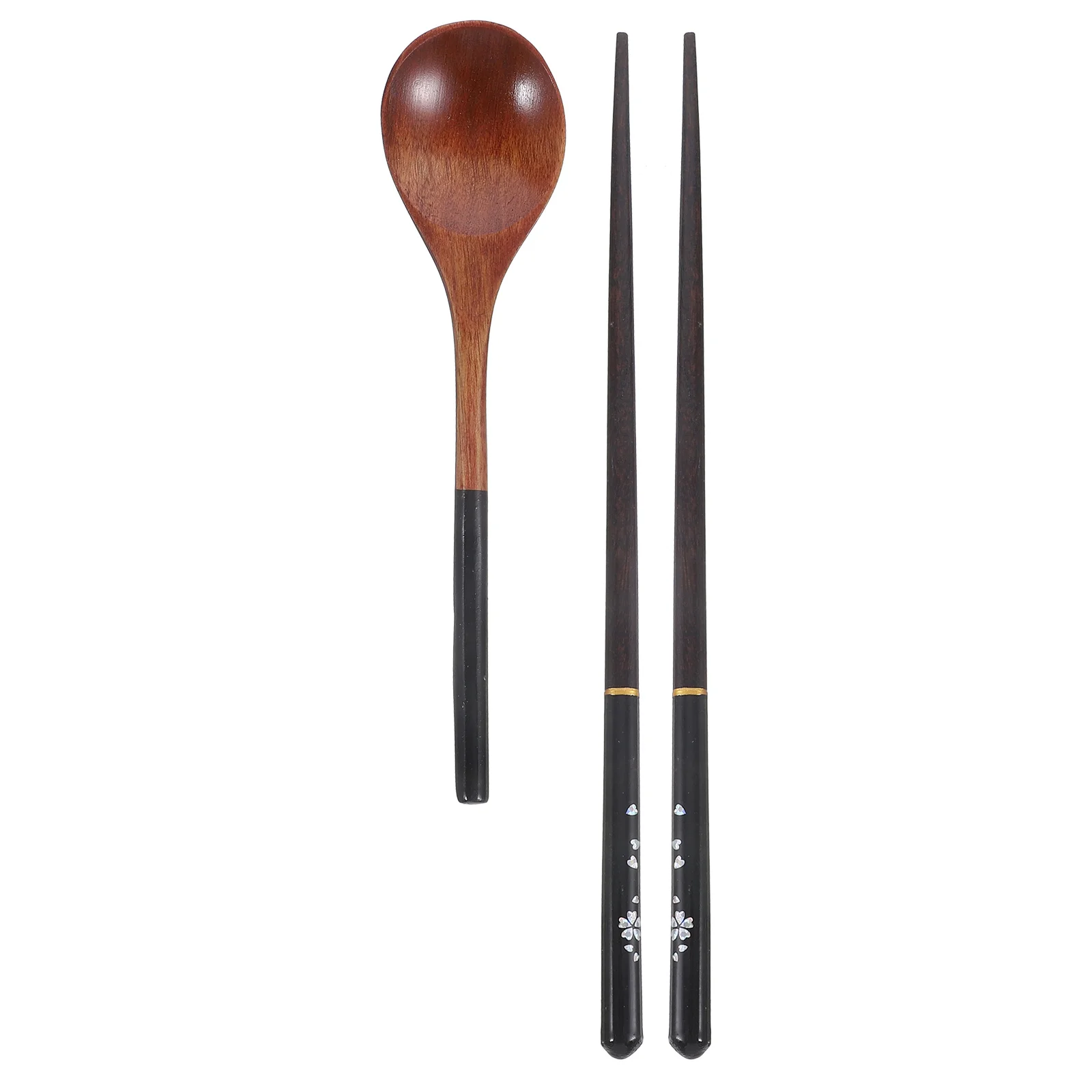 1Set Wooden Chopsticks and Spoon Set Japanese Style Travel Cutlery Small Portable Reusable for Picnic Office School
1Set Wooden Chopsticks and Spoon Set Japanese Style Travel Cutlery Small Portable Reusable for Picnic Office School