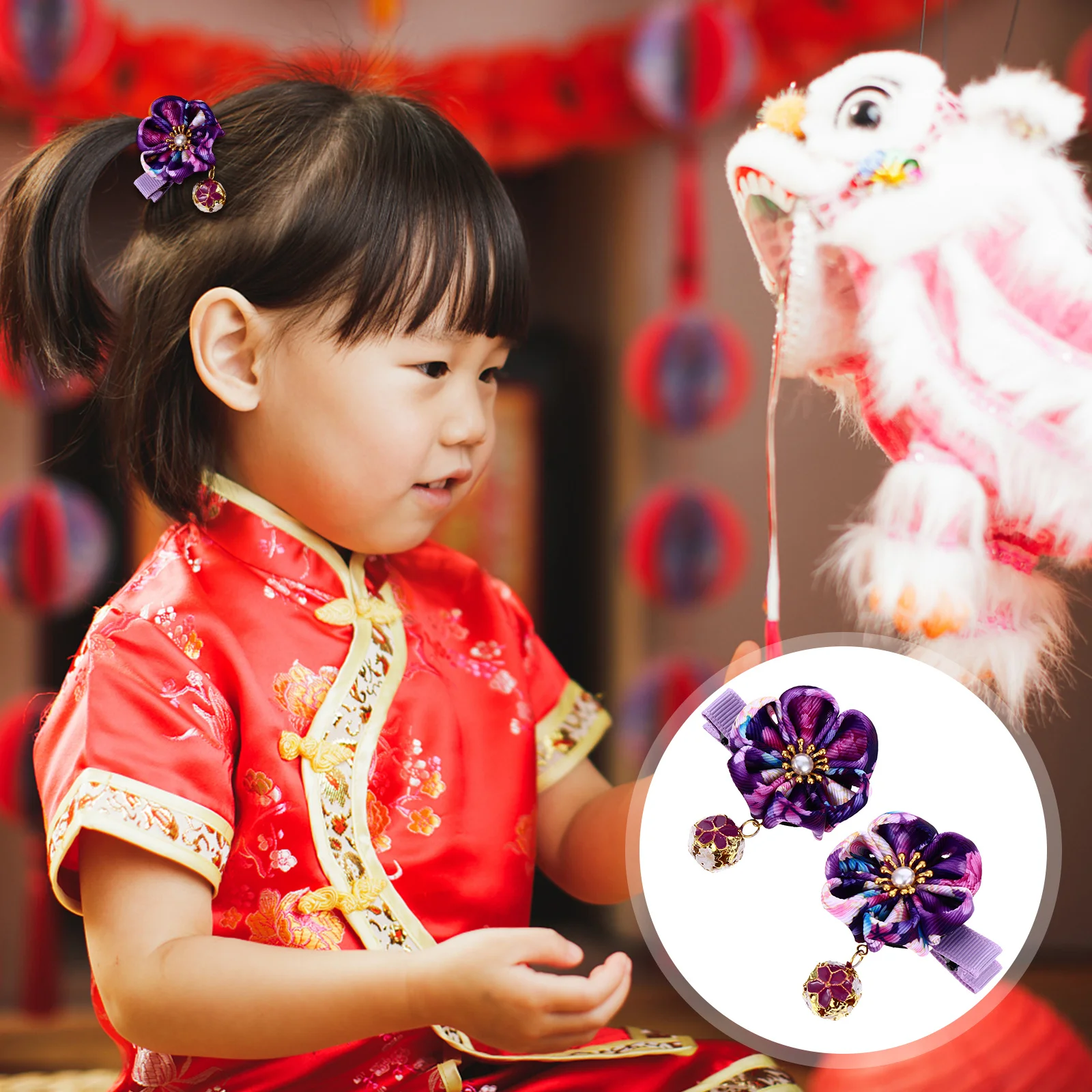 2Pcs Hair Clip Blossom Headdress Clips Accessories Japanese Style Fashion Hairpin Party Decor Durable Use
2Pcs Hair Clip Blossom Headdress Clips Accessories Japanese Style Fashion Hairpin Party Decor Durable Use