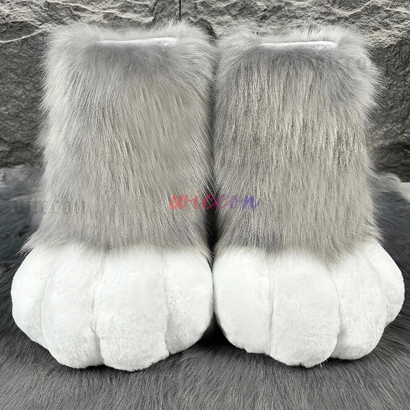 New Kig Fursuit Cosplay Paw Shoes Furry Fursuit Cosplay Rubbit Cat Boots Cute Fluffy Animal Manga Party Wearable Costume
New Kig Fursuit Cosplay Paw Shoes Furry Fursuit Cosplay Rubbit Cat Boots Cute Fluffy Animal Manga Party Wearable Costume