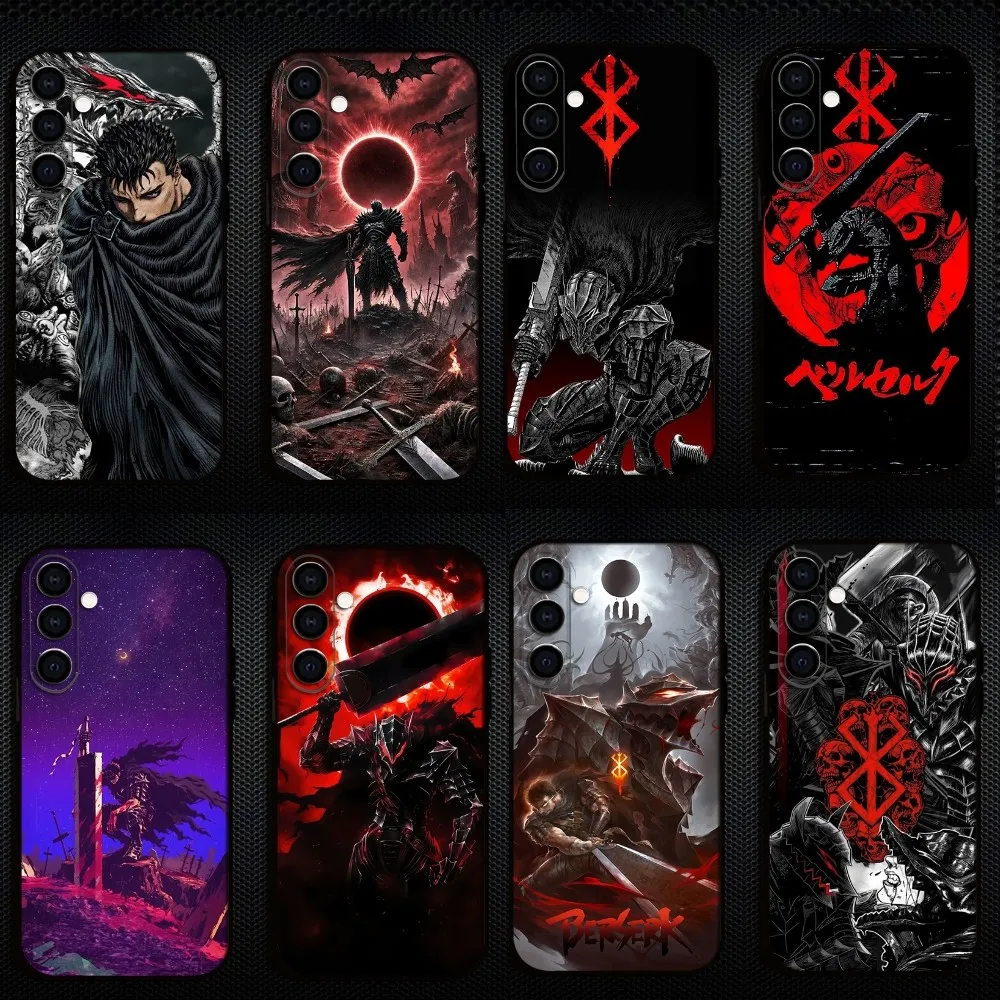 Anime Berserk Guts Phone Case For Samsung Galaxy A13,A21s,A22,A31,A32,A52,A53,A71,A80,Soft Black Shell
Anime Berserk Guts Phone Case For Samsung Galaxy A13,A21s,A22,A31,A32,A52,A53,A71,A80,Soft Black Shell