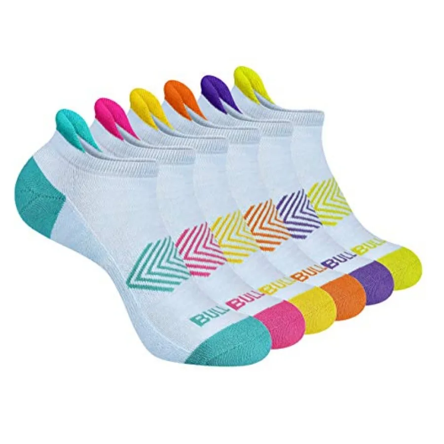 BULLIANT Socks For Women 6Pairs-Womens Athletic Ankle Socks No Show Cushioned for Walking Running-Compression Arch Support
BULLIANT Socks For Women 6Pairs-Womens Athletic Ankle Socks No Show Cushioned for Walking Running-Compression Arch Support