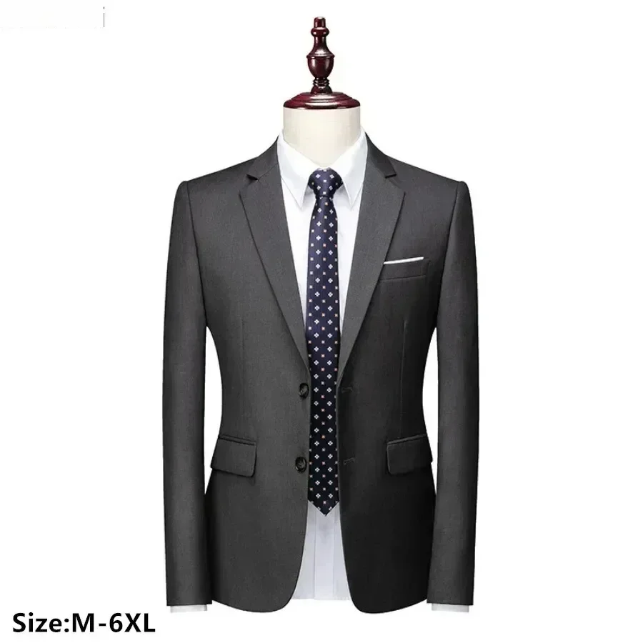 Fashion New Men's Casual Boutique Solid Suit Coat Male Slim High Quality Business Groom Wedding Blazer Jacket Big Size 6XL
Fashion New Men's Casual Boutique Solid Suit Coat Male Slim High Quality Business Groom Wedding Blazer Jacket Big Size 6XL