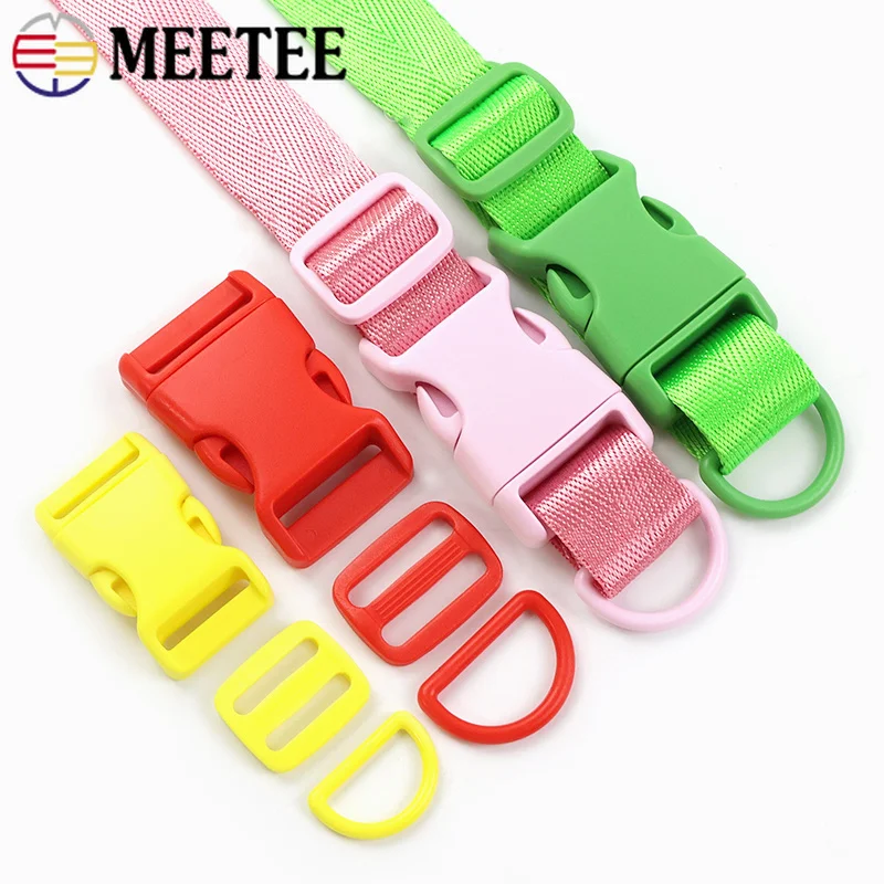 5Sets 20/25mm Nylon Webbing Buckle Kit Side Release Buckles D Ring Tri-Glide Slider for Bag Strap Pet Collar Sewing Accessories
5Sets 20/25mm Nylon Webbing Buckle Kit Side Release Buckles D Ring Tri-Glide Slider for Bag Strap Pet Collar Sewing Accessories