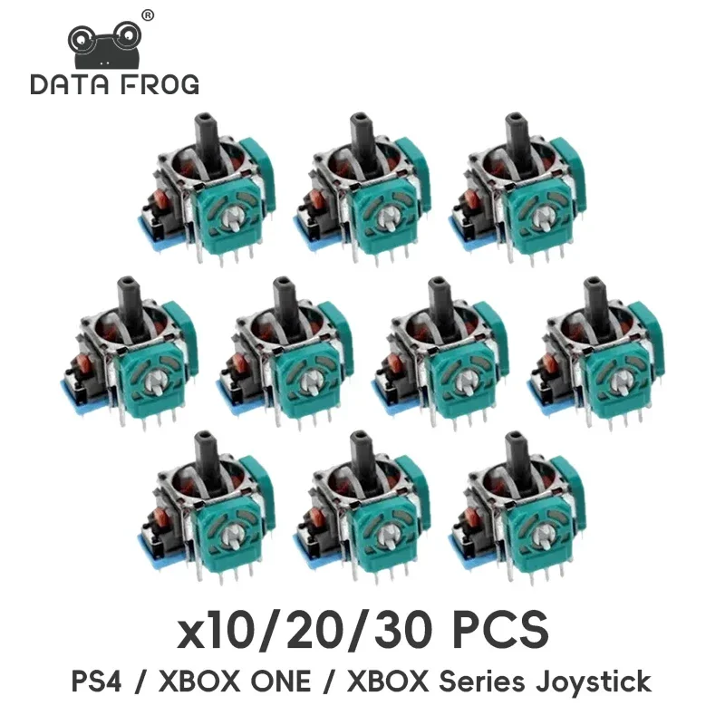 DATA FROG 10/20/30pcs 3D Analog Joystick Replacement ThumbStick Repair Parts for PS5/PS4/Switch Pro/Xbox One Controller
DATA FROG 10/20/30pcs 3D Analog Joystick Replacement ThumbStick Repair Parts for PS5/PS4/Switch Pro/Xbox One Controller