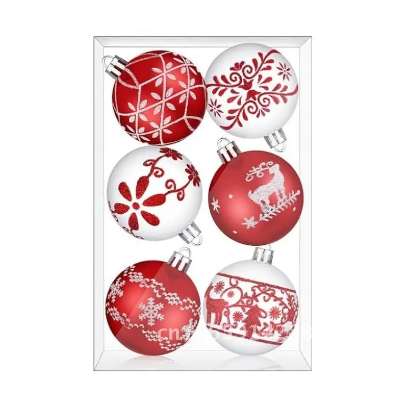 New Christmas decorations pendant Christmas tree hanging 6cm plastic ball decoration Christmas ball
New Christmas decorations pendant Christmas tree hanging 6cm plastic ball decoration Christmas ball