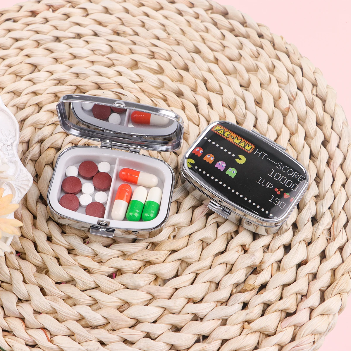 Game Pill Box Cute Cartoon Sealed Subpackage Case Portable Mini Organizer Storage Medicine Box Outdoor Home Pill Case
Game Pill Box Cute Cartoon Sealed Subpackage Case Portable Mini Organizer Storage Medicine Box Outdoor Home Pill Case