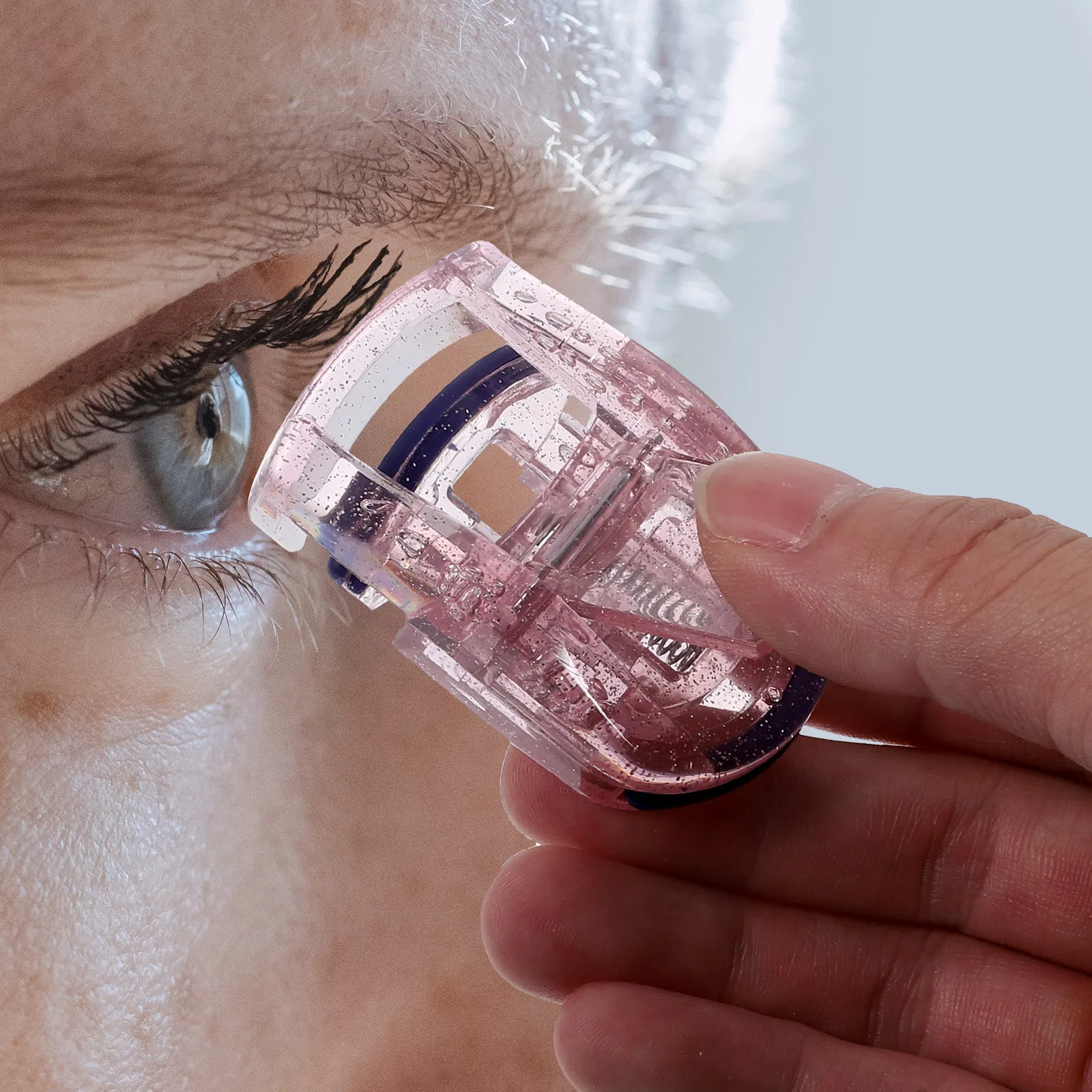 2pcs Eyelash Curler Cute Lash Curling Tool Portable Travel Makeup Curling Clips Lasting Touch-up Gift for All Eye 
2pcs Eyelash Curler Cute Lash Curling Tool Portable Travel Makeup Curling Clips Lasting Touch-up Gift for All Eye