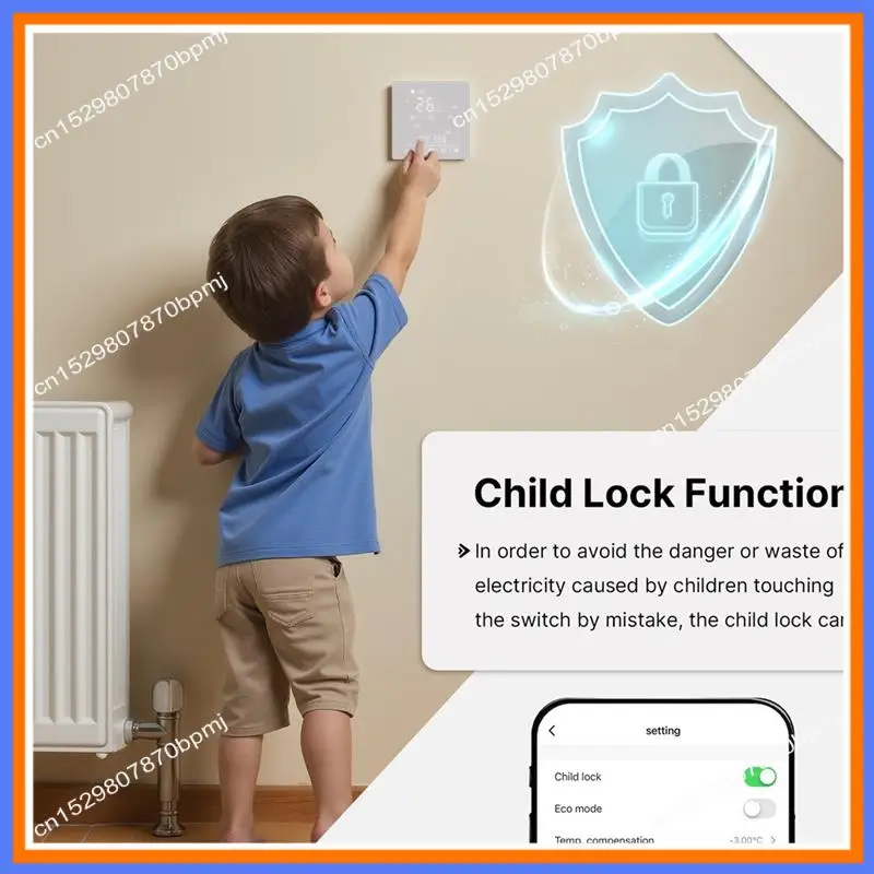 BAAE Tuya Wi-Fi Matter термостат водяной пол регулятор температуры переключатель поддержка приложения дистанционное управление голосовое управление B 
BAAE Tuya Wi-Fi Matter термостат водяной пол регулятор температуры переключатель поддержка приложения дистанционное управление голосовое управление B