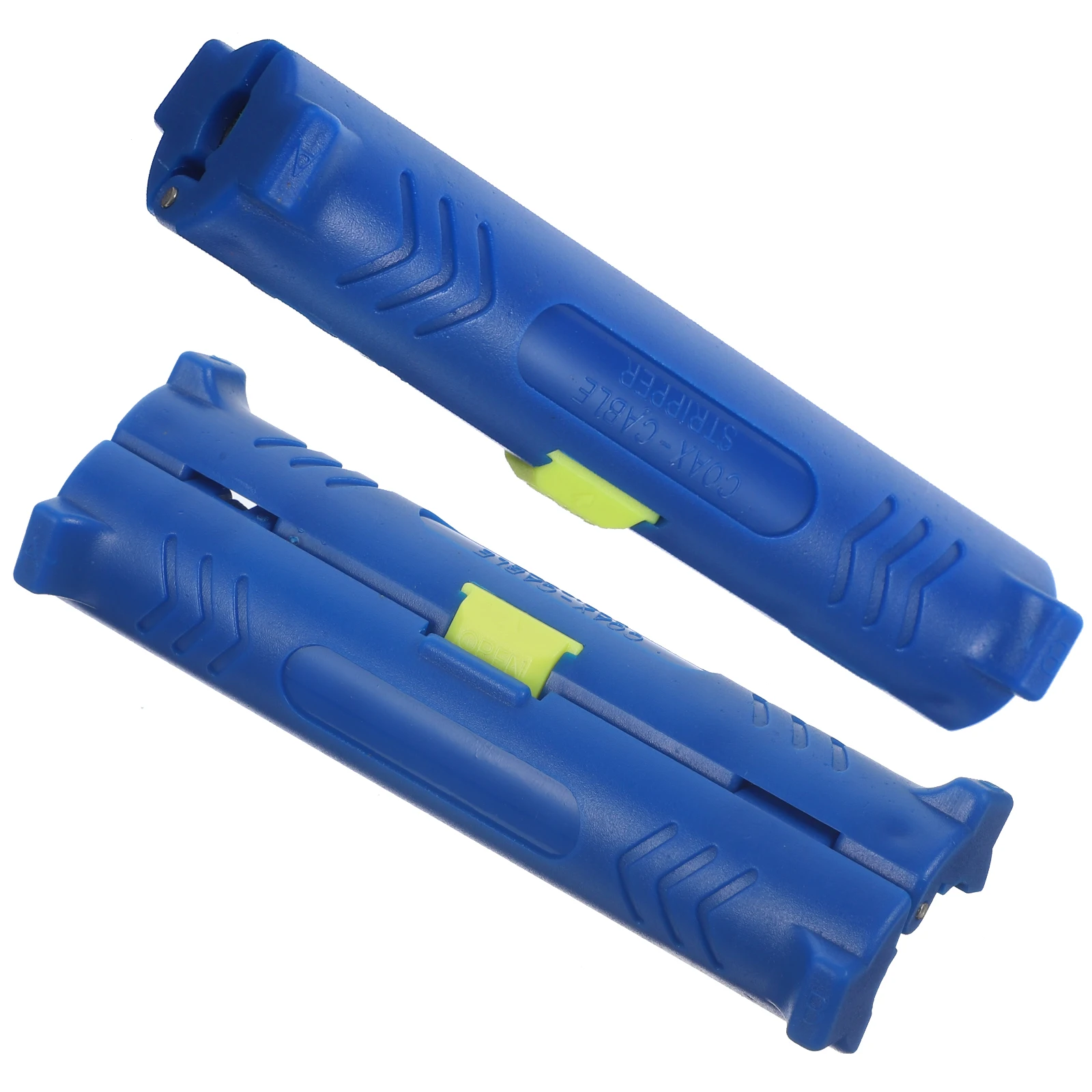 2pcs Blue Coax Cable Wire Stripper Electric Networking Tool Kit Universal Machine Strong Durable Steel Plastic Material Clean
2pcs Blue Coax Cable Wire Stripper Electric Networking Tool Kit Universal Machine Strong Durable Steel Plastic Material Clean