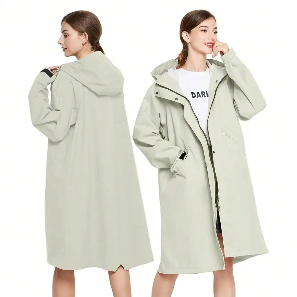 Unisex Lightweight Long Waterproof Raincoat for Men and Women Outdoor Hiking Climbing Portable Windproof Water Resistant Rain Jacket Outerwear for Travel Camping
Unisex Lightweight Long Waterproof Raincoat for Men and Women Outdoor Hiking Climbing Portable Windproof Water Resistant Rain Jacket Outerwear for Travel Camping