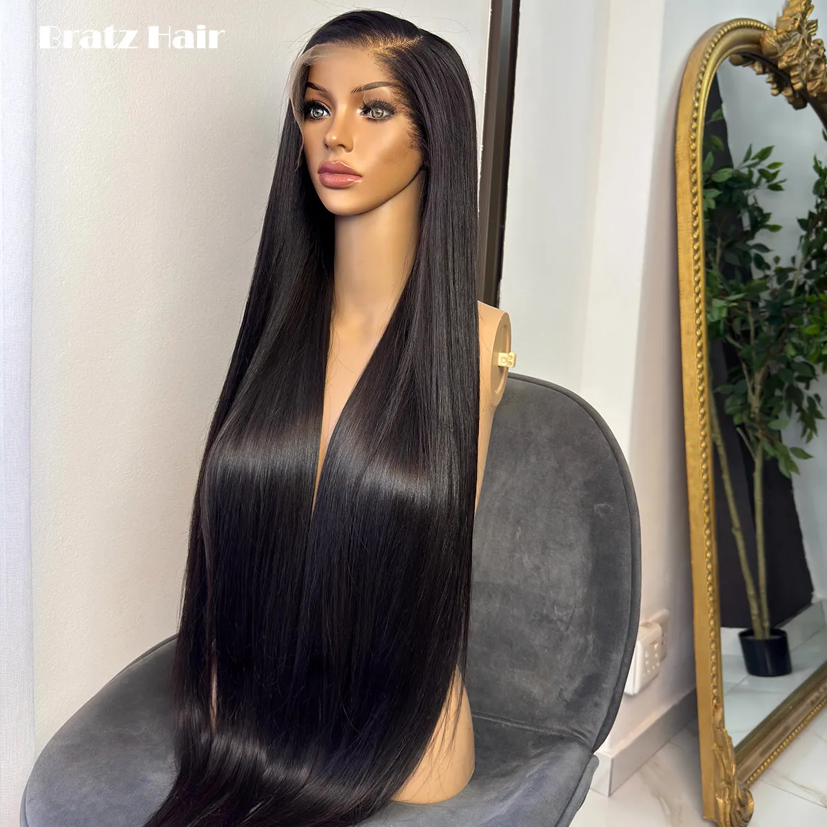 Bone Straight 13x6 13x4 HD Lace Front Wig 100% Human Hair Natural Black Straight Wigs for Woman Ready to Wear Glueless Wigs
Bone Straight 13x6 13x4 HD Lace Front Wig 100% Human Hair Natural Black Straight Wigs for Woman Ready to Wear Glueless Wigs