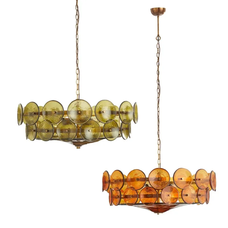 Postmodern Round Glass Pendant Lamp LED Home Decoration Living Room Restaurant Cafe Amber Glass Lighting Luminaires Hanging Lamp
Postmodern Round Glass Pendant Lamp LED Home Decoration Living Room Restaurant Cafe Amber Glass Lighting Luminaires Hanging Lamp