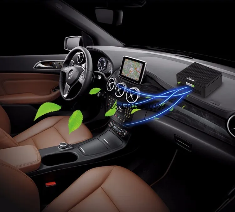 Ion Generator Car Air Purifier with HEPA Filter Aromatherapy 
Ion Generator Car Air Purifier with HEPA Filter Aromatherapy