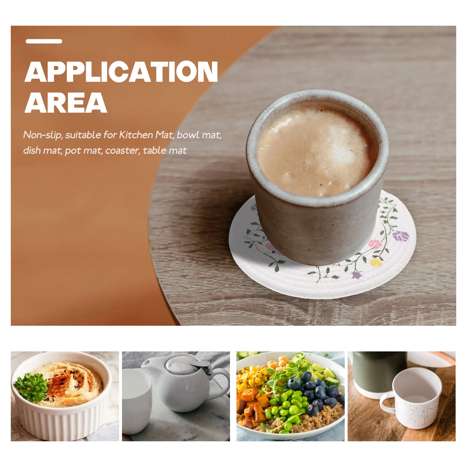 3 Pcs 11cm 18cm 30cm Insulation Pads Woven Cotton Coasters for Drinks Dining Table Coffee Mat Round Kitchen Home Decor Heat
3 Pcs 11cm 18cm 30cm Insulation Pads Woven Cotton Coasters for Drinks Dining Table Coffee Mat Round Kitchen Home Decor Heat