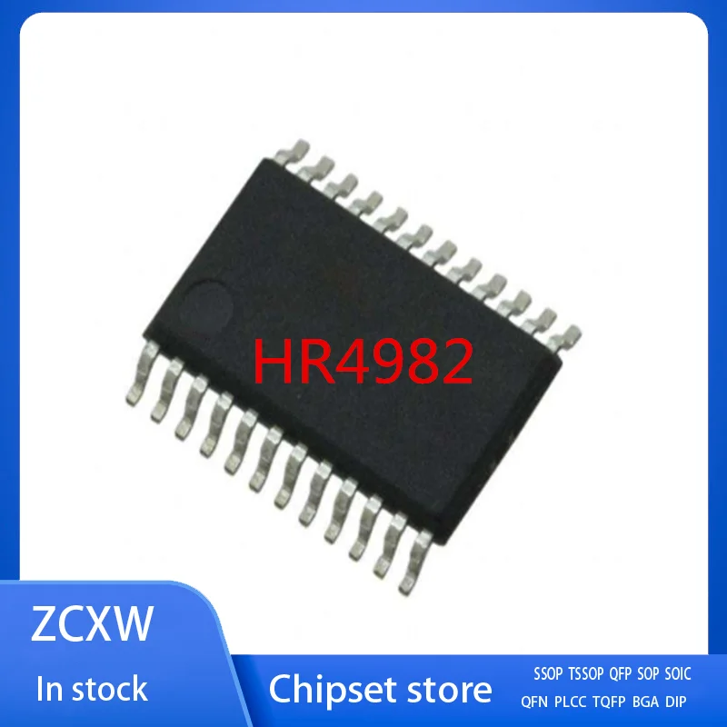 10PCS/LOT NEW HR4982 HR4982MTE TSSOP24
10PCS/LOT NEW HR4982 HR4982MTE TSSOP24