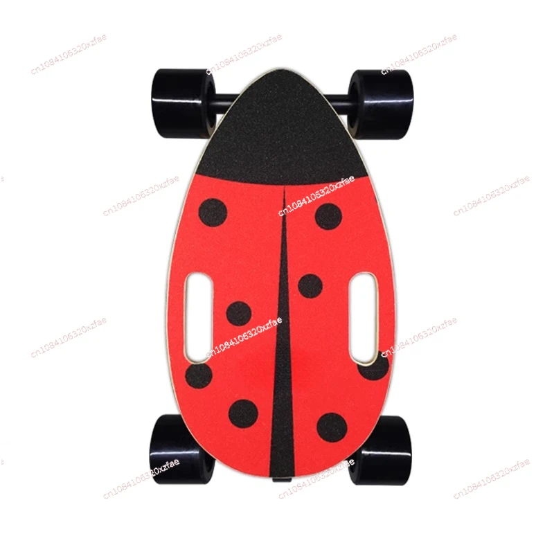 Mini 4-wheel skateboard to work, melon seed small skateboard portable four-wheel small fish board children's beginner scooter
Mini 4-wheel skateboard to work, melon seed small skateboard portable four-wheel small fish board children's beginner scooter