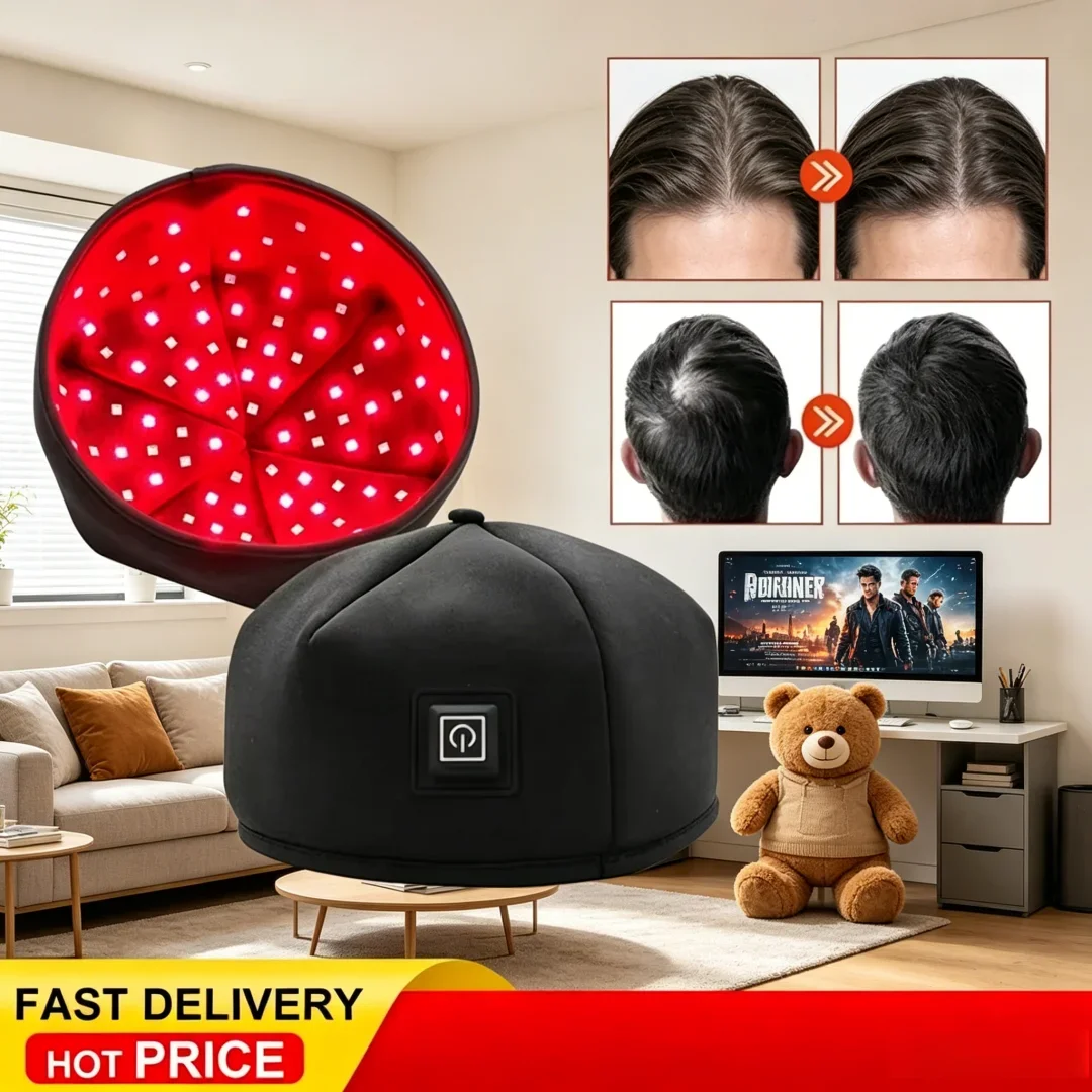 2026 Advanced Red Light Therapy Cap Laser 660nm 830nm Red Near Infrared Hair Restoration Hat Thinning Hair Cure Helmet Scalp
2026 Advanced Red Light Therapy Cap Laser 660nm 830nm Red Near Infrared Hair Restoration Hat Thinning Hair Cure Helmet Scalp