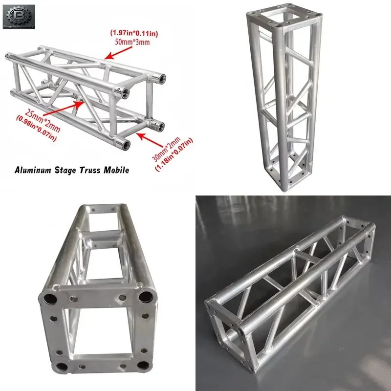 Grace Aluminum Stage Truss Mobile DJ Portable Lighting Stand Truss Display
Grace Aluminum Stage Truss Mobile DJ Portable Lighting Stand Truss Display