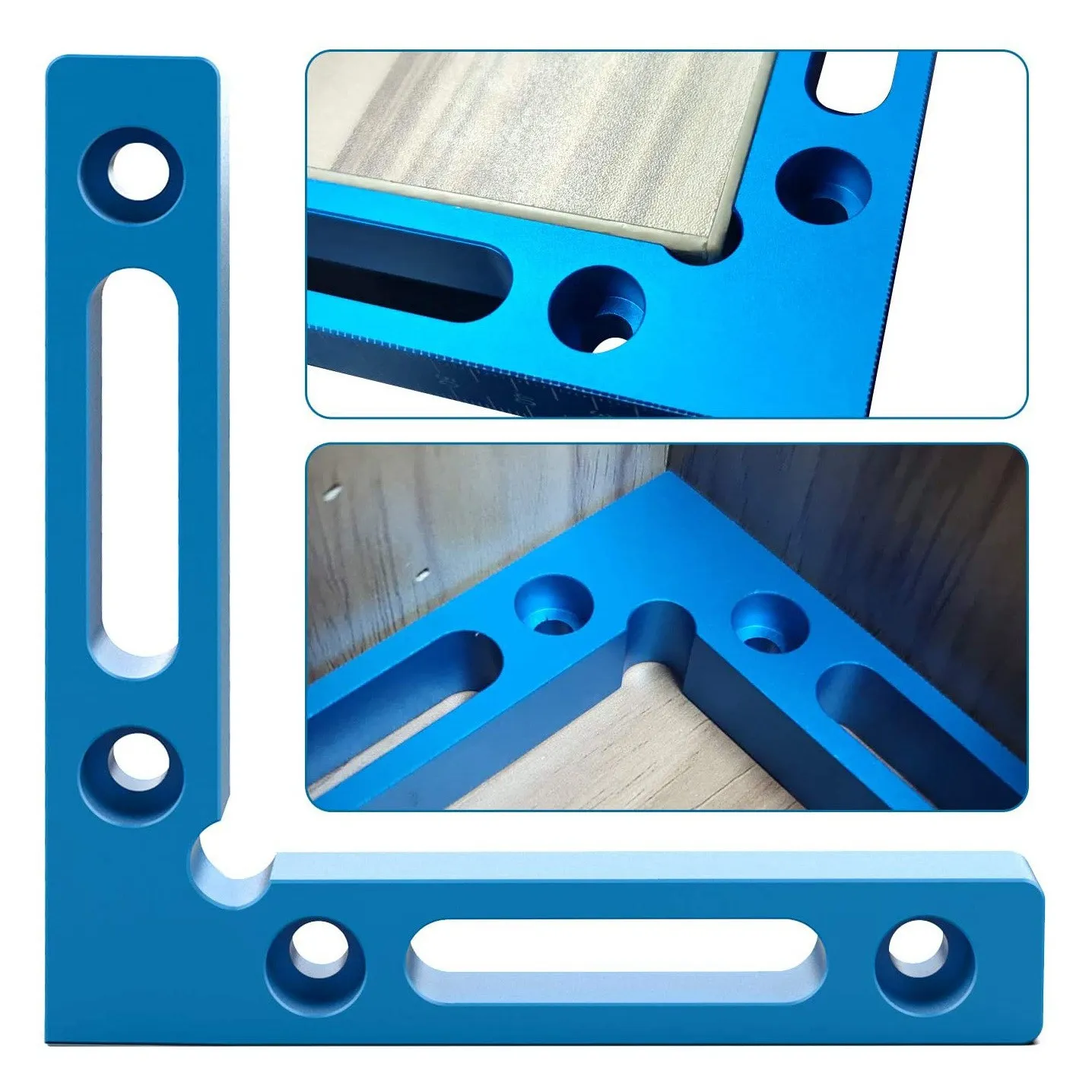 COFA-4 Pcs Right Angle Clamps Woodworking Carpenter Tool,90 Degree Positioning Squares 4.8X 4.8Inch Corner Clamping Square
COFA-4 Pcs Right Angle Clamps Woodworking Carpenter Tool,90 Degree Positioning Squares 4.8X 4.8Inch Corner Clamping Square