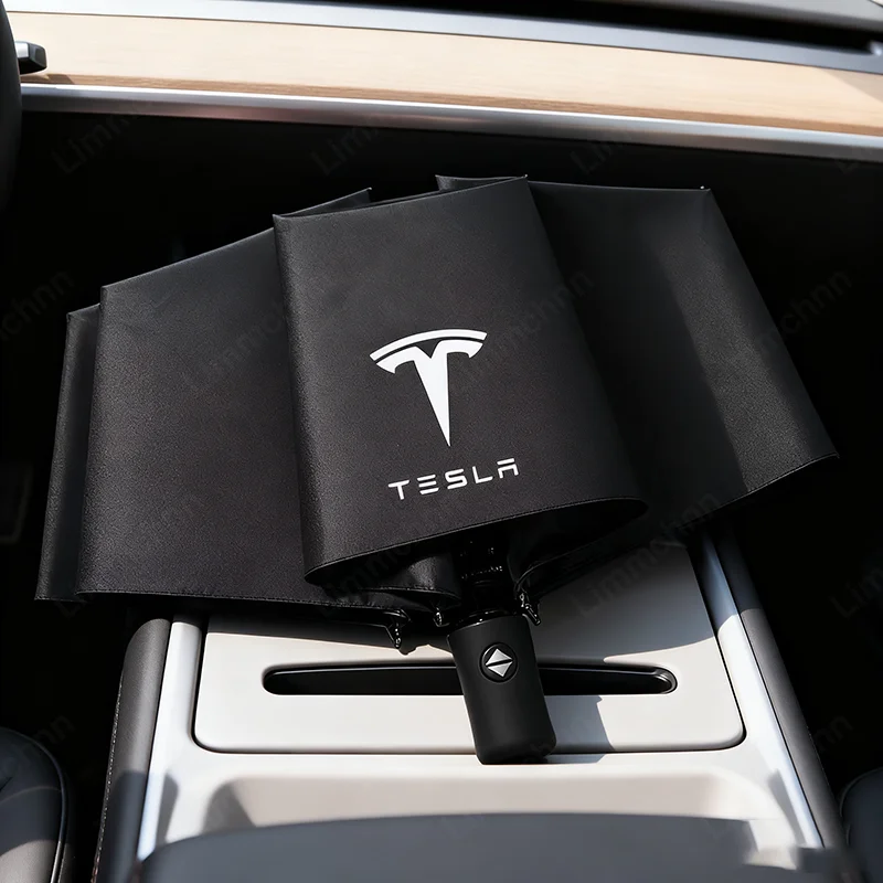 High-end Car Folding Sunshade Windproof Car Logo Umbrella For Tesla Model 3 Model S Model X Model Y Roadster SpaceX Car Sticker
High-end Car Folding Sunshade Windproof Car Logo Umbrella For Tesla Model 3 Model S Model X Model Y Roadster SpaceX Car Sticker