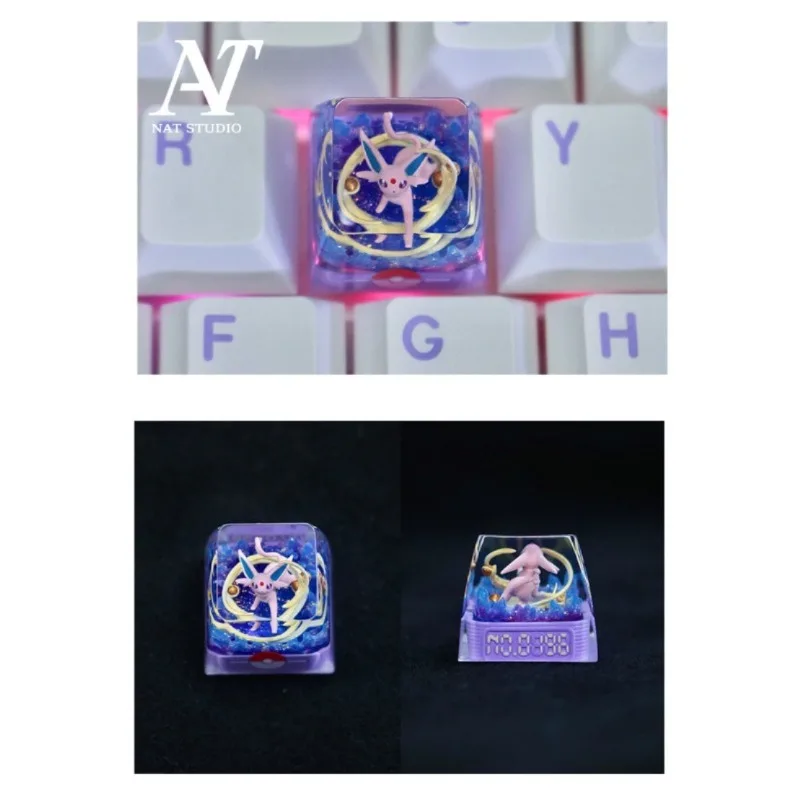 Pokemon Keycaps Eeveelution-Espeon customized Anime Resin Transparent Stereoscopic Keycap For Mechanical Keyboard Lovely Gifts
Pokemon Keycaps Eeveelution-Espeon customized Anime Resin Transparent Stereoscopic Keycap For Mechanical Keyboard Lovely Gifts