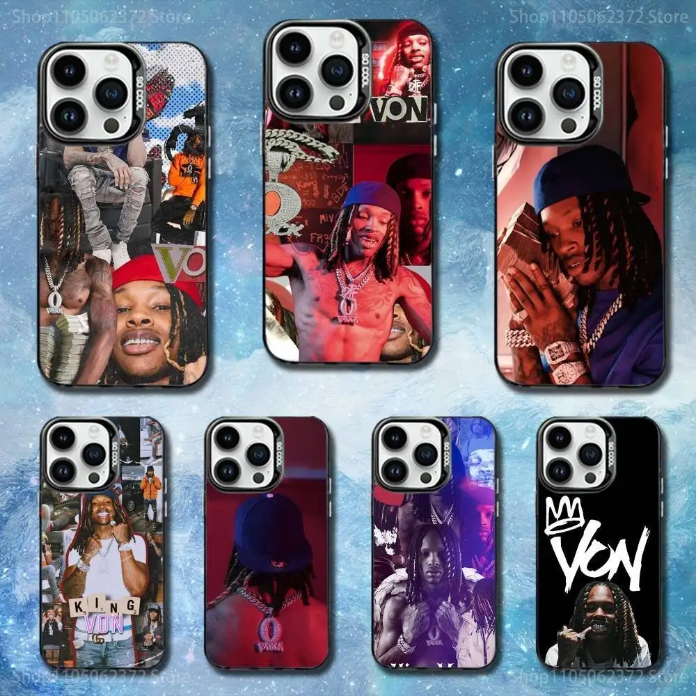 Hot K-King V-Von Rapper Phone Case For iPhone 11,12,13,16,14,15,Mini,Pro,XS,MAX Black Matte Shockproof Cover
Hot K-King V-Von Rapper Phone Case For iPhone 11,12,13,16,14,15,Mini,Pro,XS,MAX Black Matte Shockproof Cover