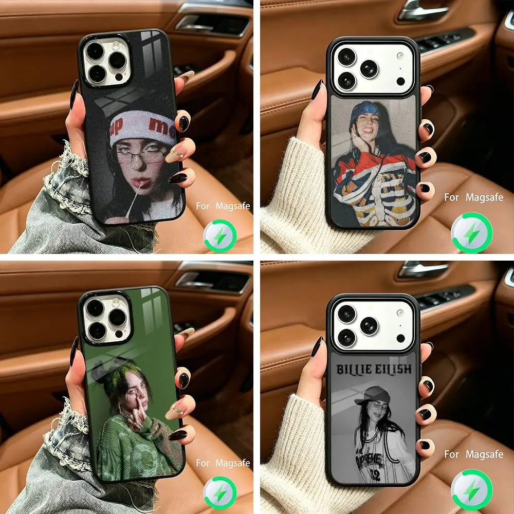 Famous S-Singer B-Billie Eilish Phone Case For IPhone17 16 15 14 13 12 11 Pro Max 16/15/14Plus Wireless Charger Cover Funda
Famous S-Singer B-Billie Eilish Phone Case For IPhone17 16 15 14 13 12 11 Pro Max 16/15/14Plus Wireless Charger Cover Funda
