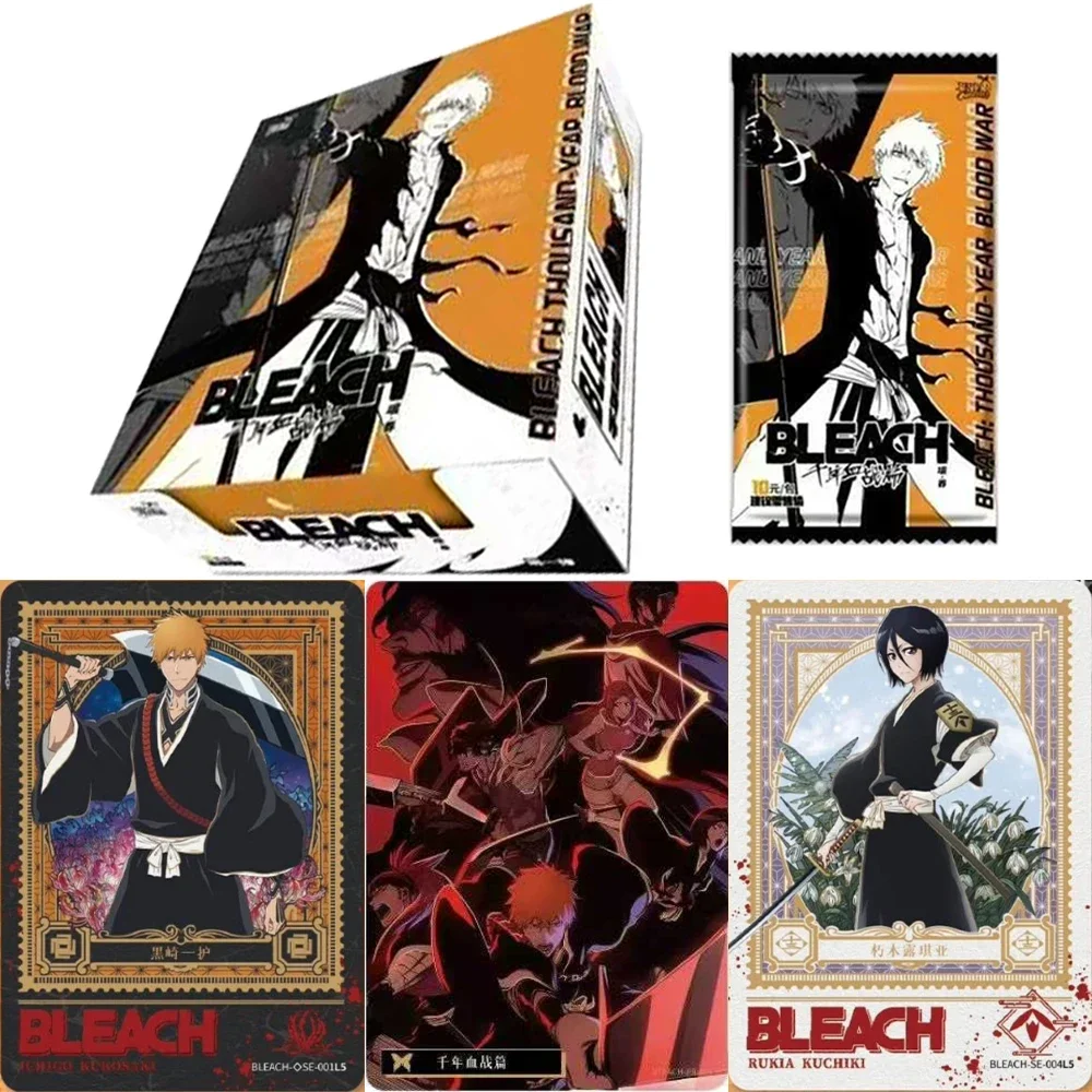 KAYOU Genuine BLEACH Cards Boundary Thousand Years of Blood War Guardian Fate Poem Anime Game Death Collection Card
KAYOU Genuine BLEACH Cards Boundary Thousand Years of Blood War Guardian Fate Poem Anime Game Death Collection Card