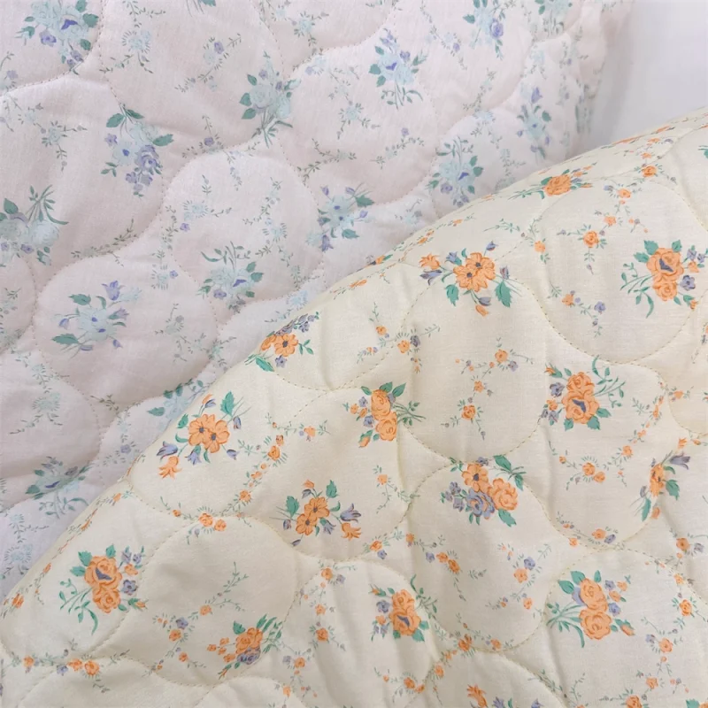 Orange and blue floral fabric for clothes, sofa cushions, bags diy polyester cotton diy fabric
Orange and blue floral fabric for clothes, sofa cushions, bags diy polyester cotton diy fabric