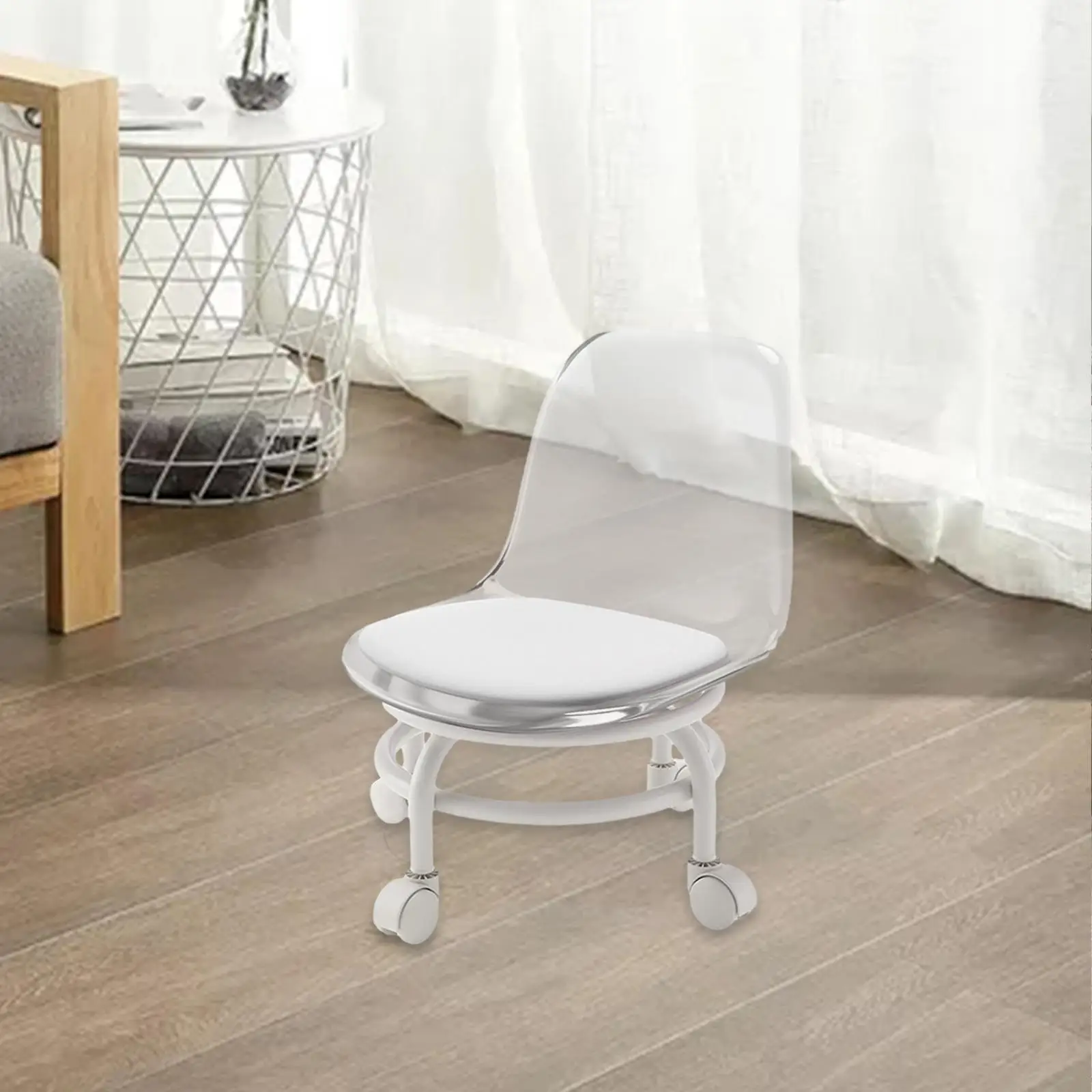 Low Rolling Stool, Swivel Chair Stool and Backrest, Shoe Stool Seat PU Leather Padded Sponge Low Roller Seat for Cleaning,
Low Rolling Stool, Swivel Chair Stool and Backrest, Shoe Stool Seat PU Leather Padded Sponge Low Roller Seat for Cleaning,