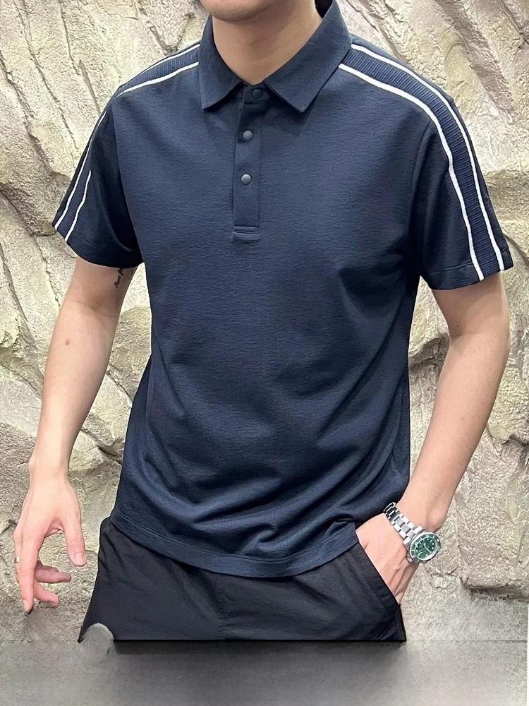 Высококачественная футболка с технологией Coolmax Cool Sensation, повседневная спортивная деловая футболка для мужчин, летняя модная городская модель.
Высококачественная футболка с технологией Coolmax Cool Sensation, повседневная спортивная деловая футболка для мужчин, летняя модная городская модель.