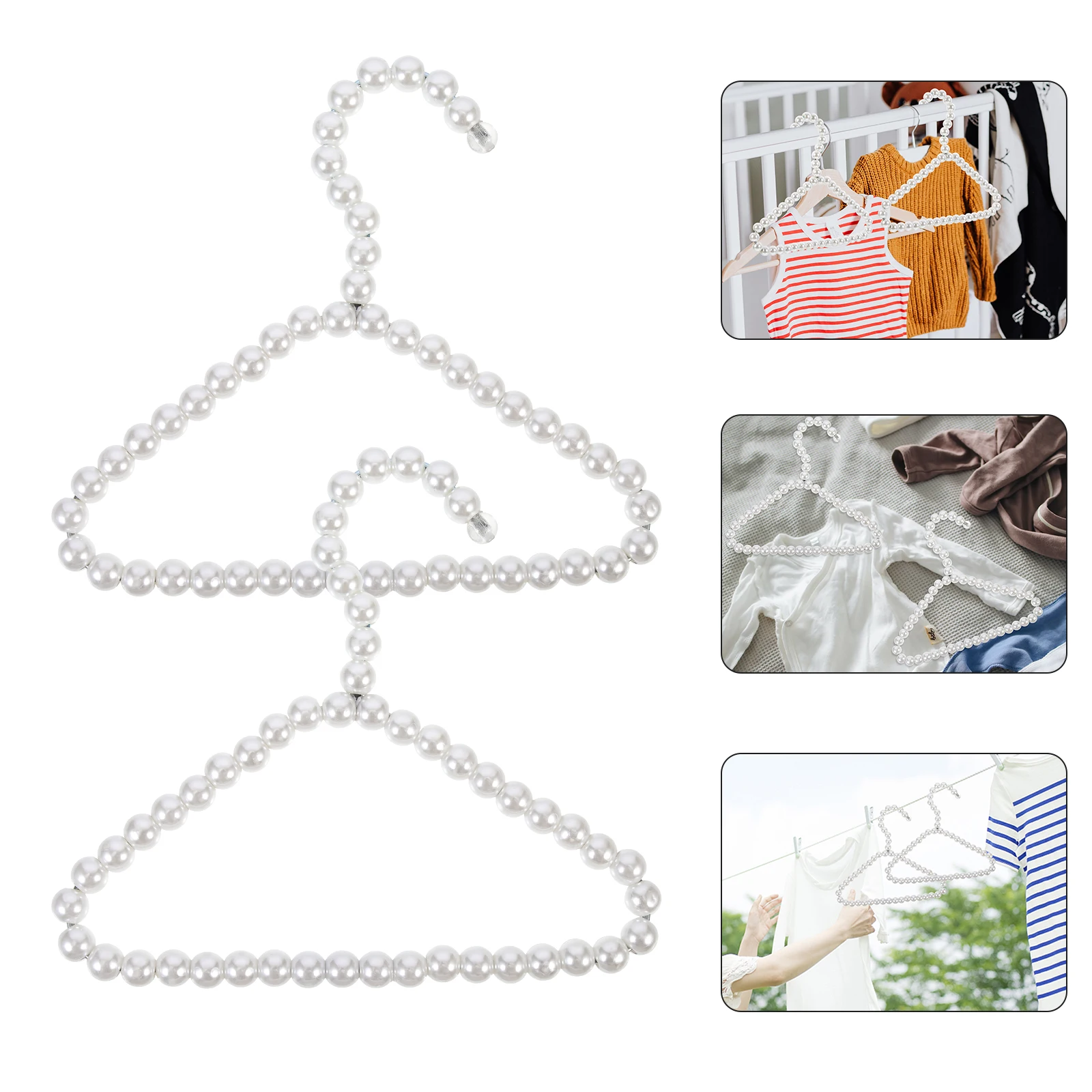 2pcs Pearl Hangers 20cm Dog Clothing Rack Small Pet Clothes Hanger Metal Cat Garment Hanger White Practical
2pcs Pearl Hangers 20cm Dog Clothing Rack Small Pet Clothes Hanger Metal Cat Garment Hanger White Practical
