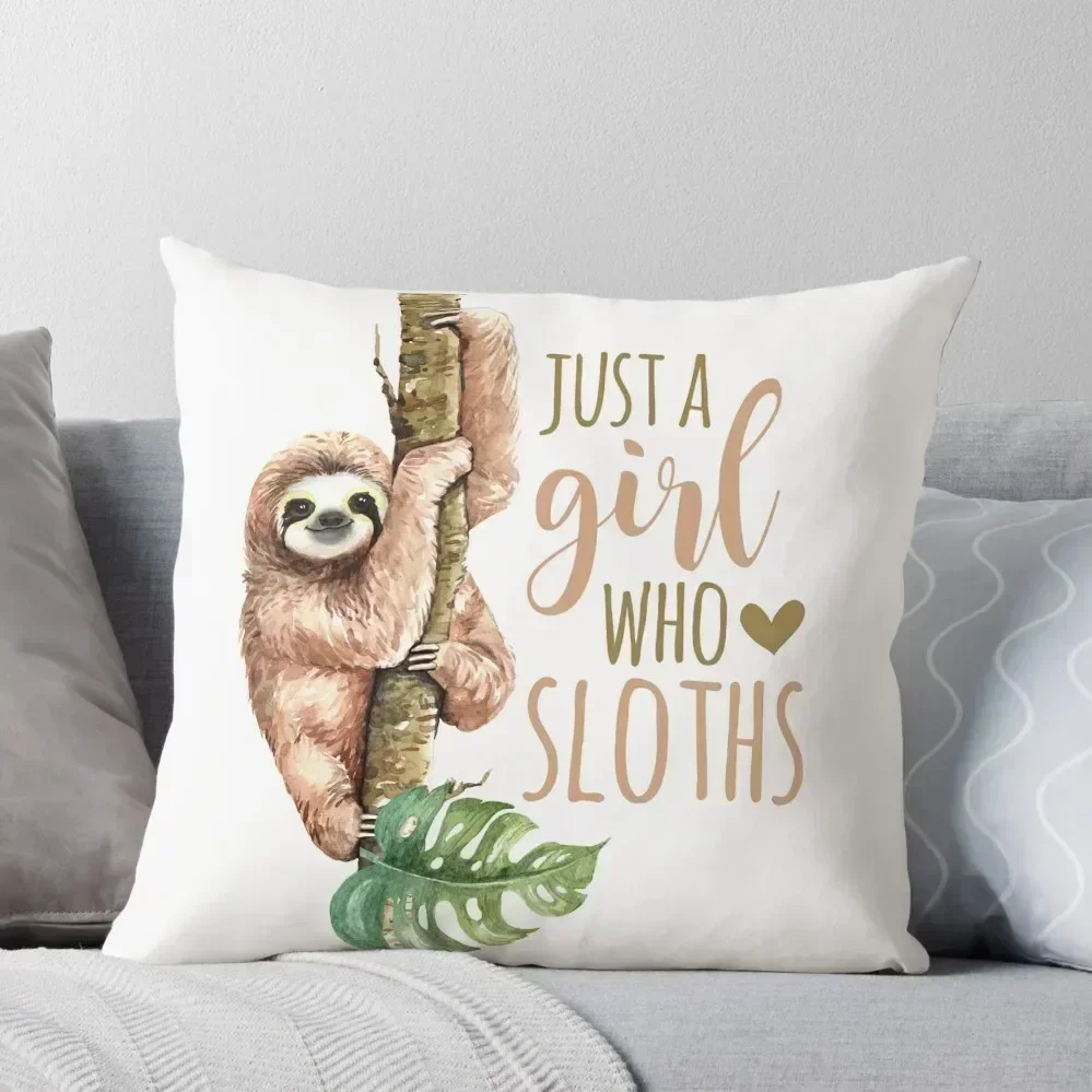 Just A Girl Who Loves Sloths Throw Pillow Cushions For Decorative Sofa sleeping pillows Luxury Sofa Cushions pillow
Just A Girl Who Loves Sloths Throw Pillow Cushions For Decorative Sofa sleeping pillows Luxury Sofa Cushions pillow