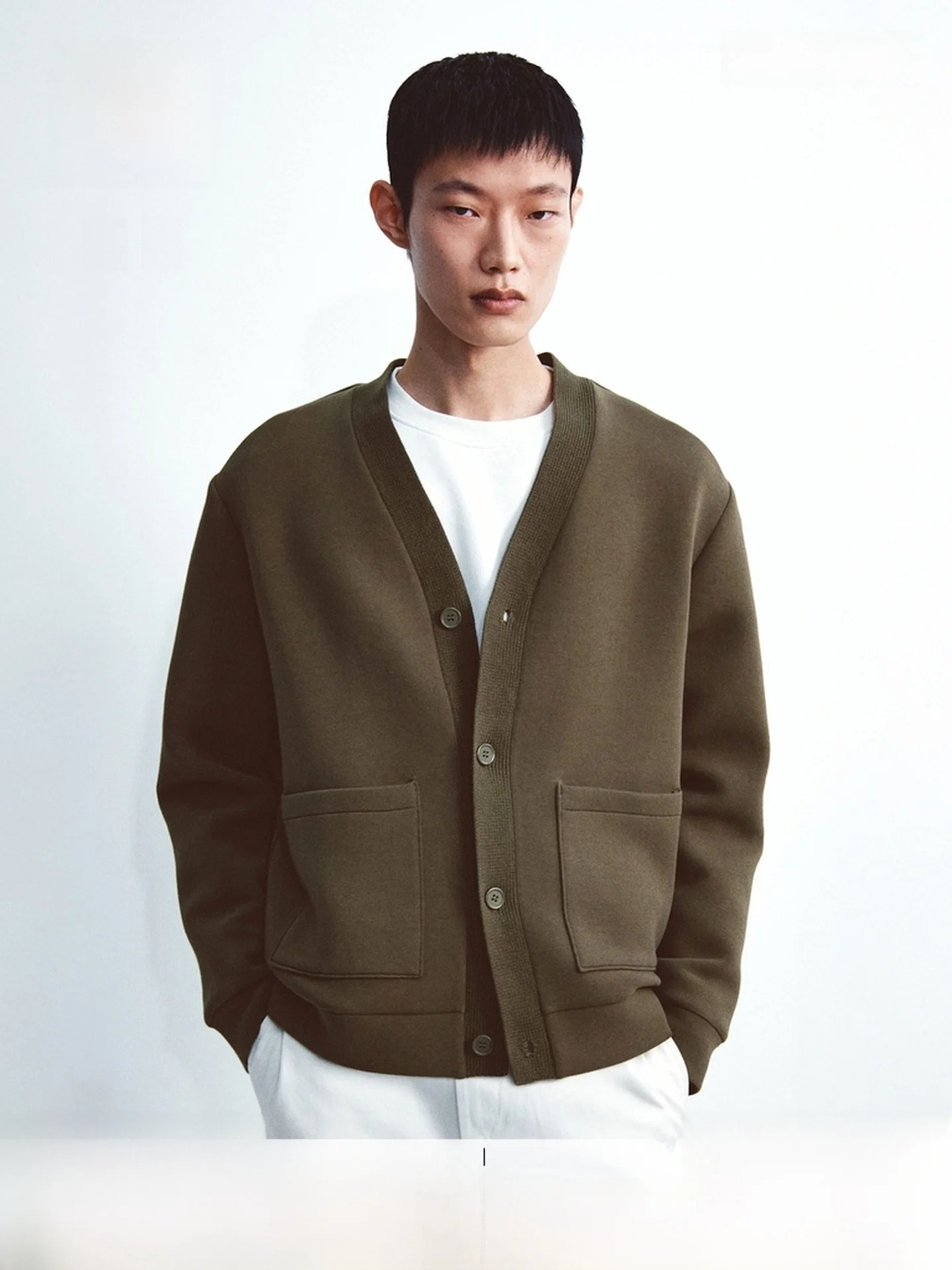 H&M Men's Knitted irt Spring New Loose Busin Inner Wear Open Cardigan Air Layer Fabric Jaet Casual Sle Cotton Polyes...
H&M Men's Knitted irt Spring New Loose Busin Inner Wear Open Cardigan Air Layer Fabric Jaet Casual Sle Cotton Polyes...