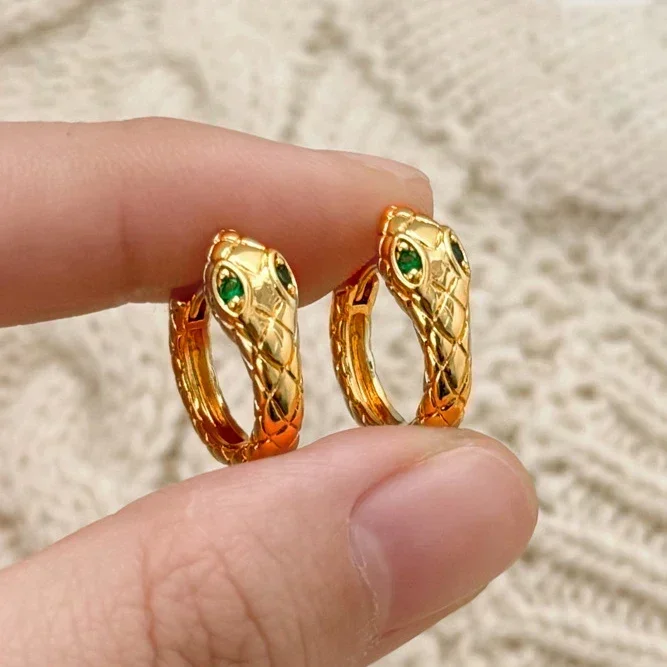 PONYKISS 925 Silver Minimalist Zircon Snake Hoop Earrings for Women Vintage Animal Fine Jewelry Arcane Personality Accessories
PONYKISS 925 Silver Minimalist Zircon Snake Hoop Earrings for Women Vintage Animal Fine Jewelry Arcane Personality Accessories