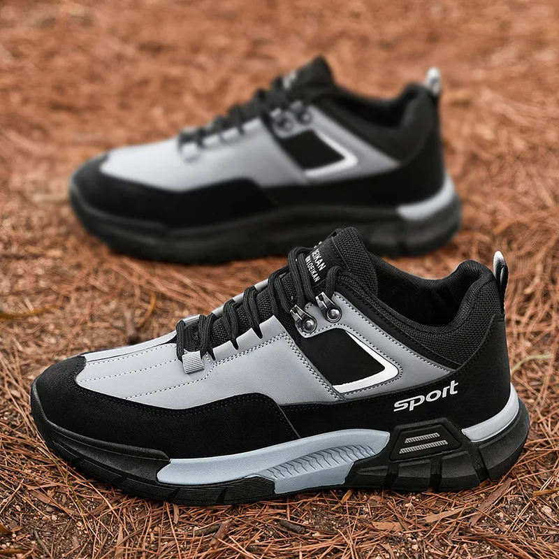 2025 New Men's Outdoor Climbing Casual Shoes Leather Surface Fashion Work Trendy Men's Shoes round Toe Wear Resistant Plastic...
2025 New Men's Outdoor Climbing Casual Shoes Leather Surface Fashion Work Trendy Men's Shoes round Toe Wear Resistant Plastic...