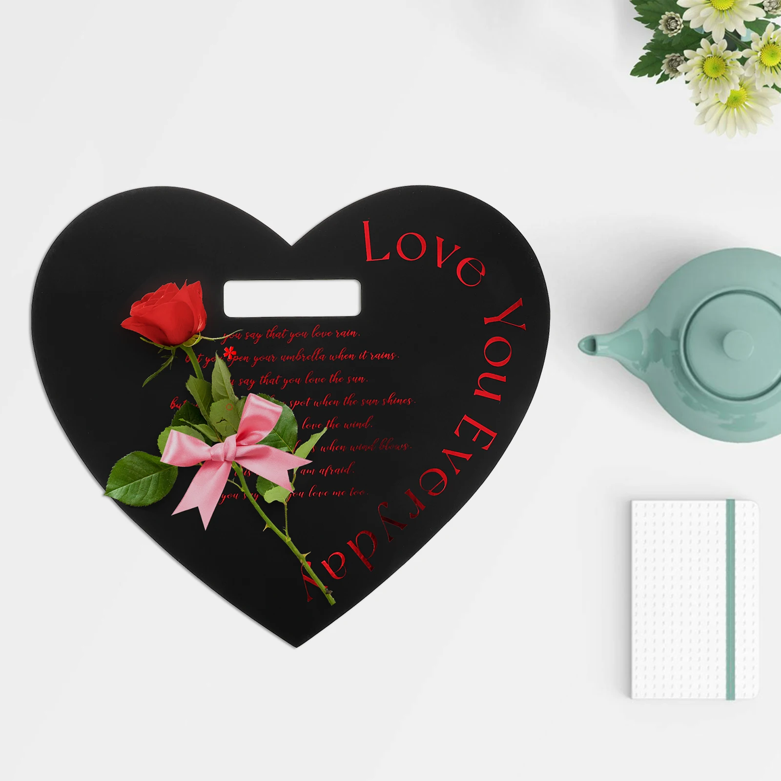 20pcs Single Jacquard Box Heart Shaped Bouquet Packaging Elegant Design Materials Valentine's Day Decorations Floral
20pcs Single Jacquard Box Heart Shaped Bouquet Packaging Elegant Design Materials Valentine's Day Decorations Floral