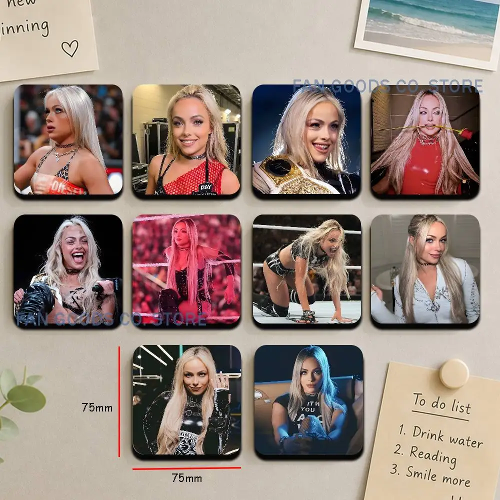 L-Liv Morgan Wrestler Cute Cartoon Anime Refrigerator Magnets Soft Magnetic Heat Transfer Refrigerator Magnets Gift
L-Liv Morgan Wrestler Cute Cartoon Anime Refrigerator Magnets Soft Magnetic Heat Transfer Refrigerator Magnets Gift