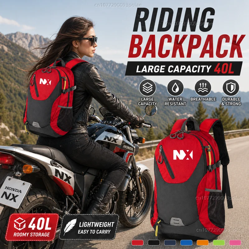 For HONDA NX400 NX500 NX 400 NX 500 2024-2025 Large Capacity WaterproofRacing travel Men waterproof Backpack Bag Motorcycle Gift
For HONDA NX400 NX500 NX 400 NX 500 2024-2025 Large Capacity WaterproofRacing travel Men waterproof Backpack Bag Motorcycle Gift